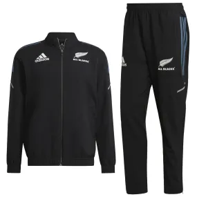 All Blacks black training presentation tracksuit 2022/23 - Adidas