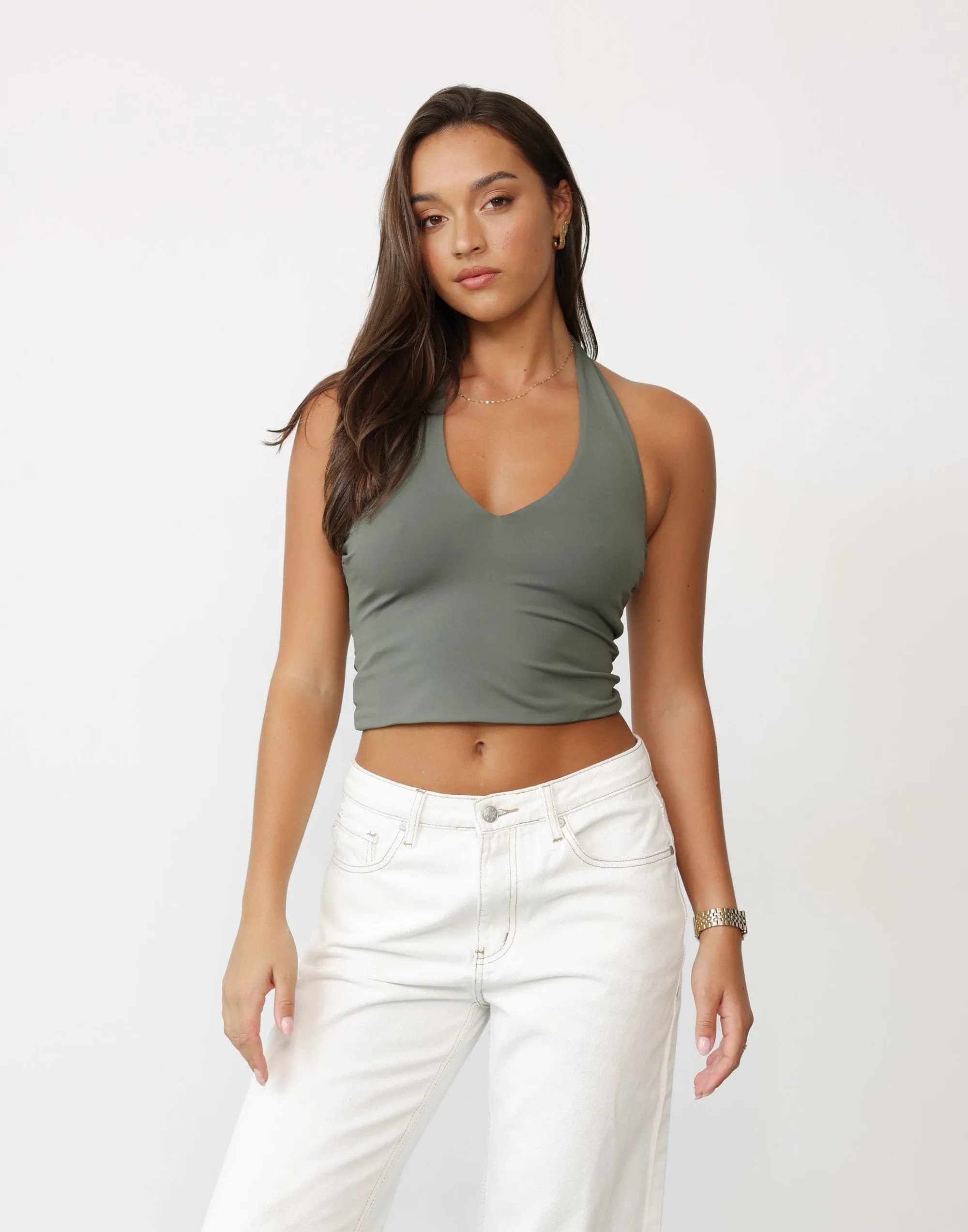 Amira Top (Khaki)