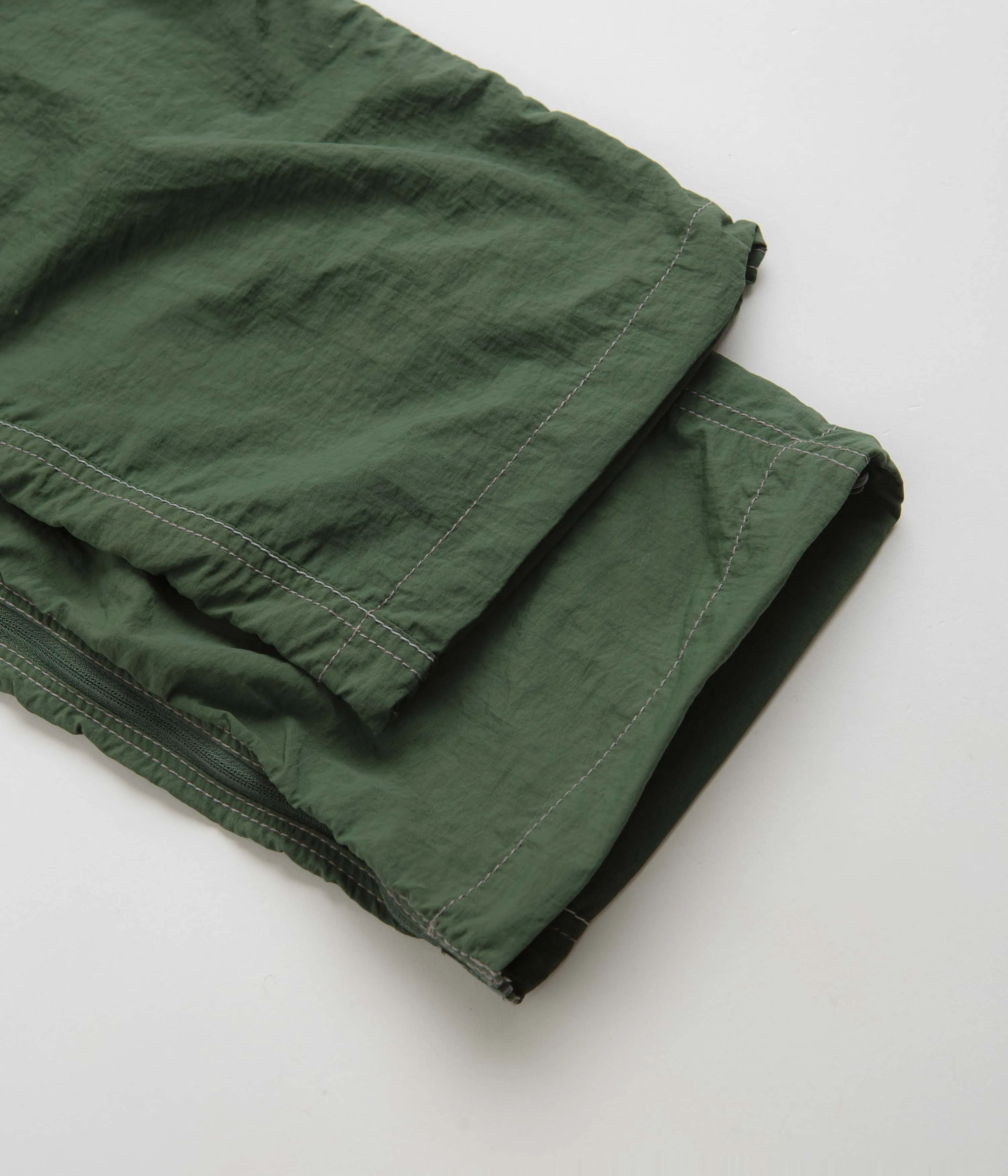 and wander Ny Taffeta Hiker 2Way Pants - Dark Green