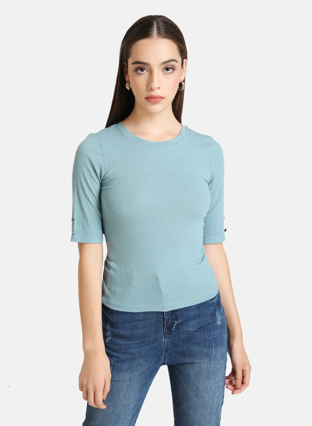 Basic Ribbed Top