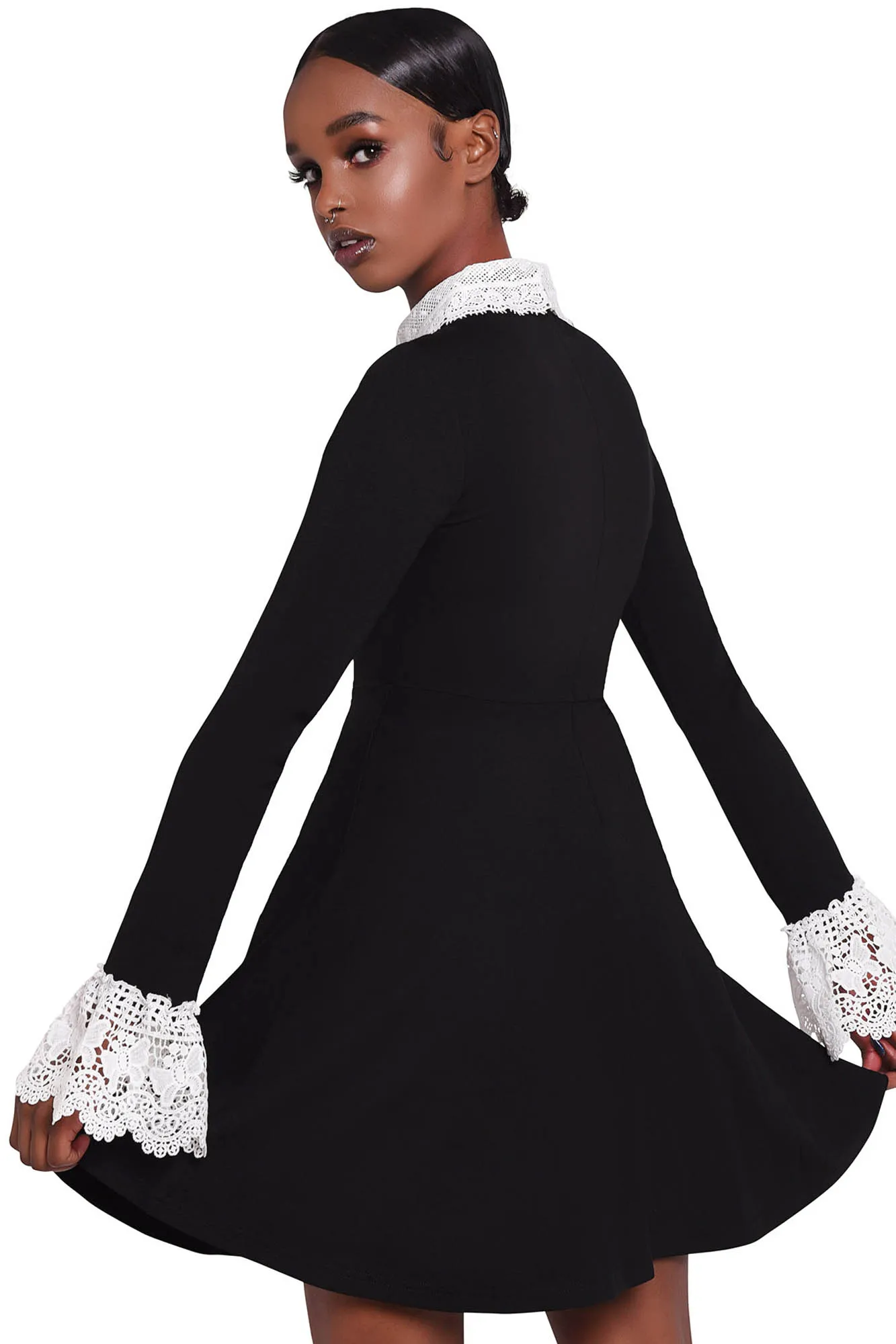 Blessed Be Collar Dress [B] - Resurrect