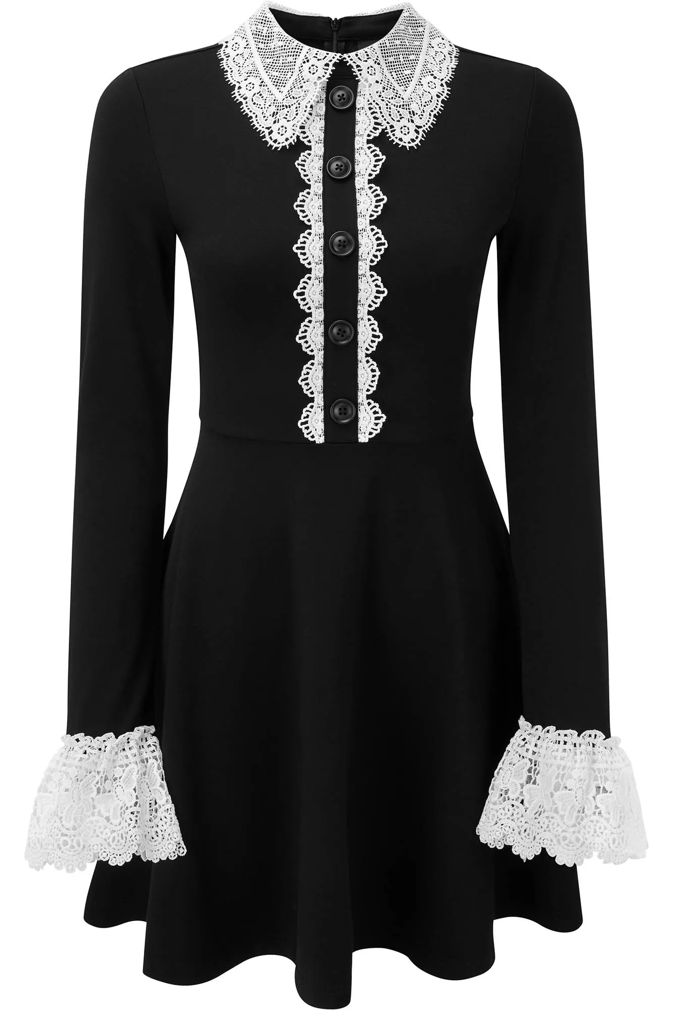 Blessed Be Collar Dress [B] - Resurrect