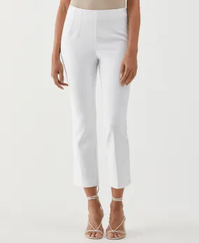 Double Dart Crop Bootcut Pant