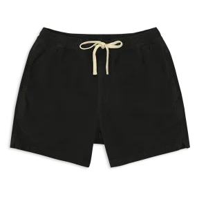 Drawstring Corduroy Short