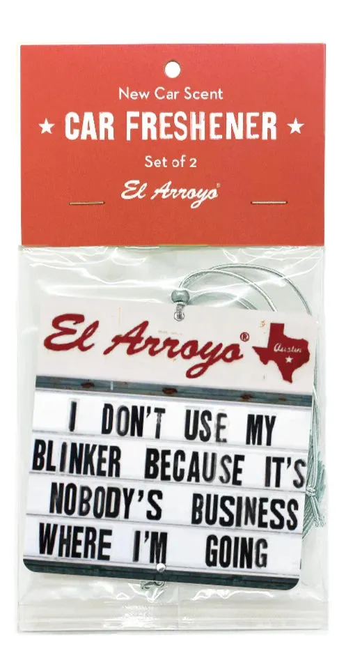 El Arroyo Car Air Fresher