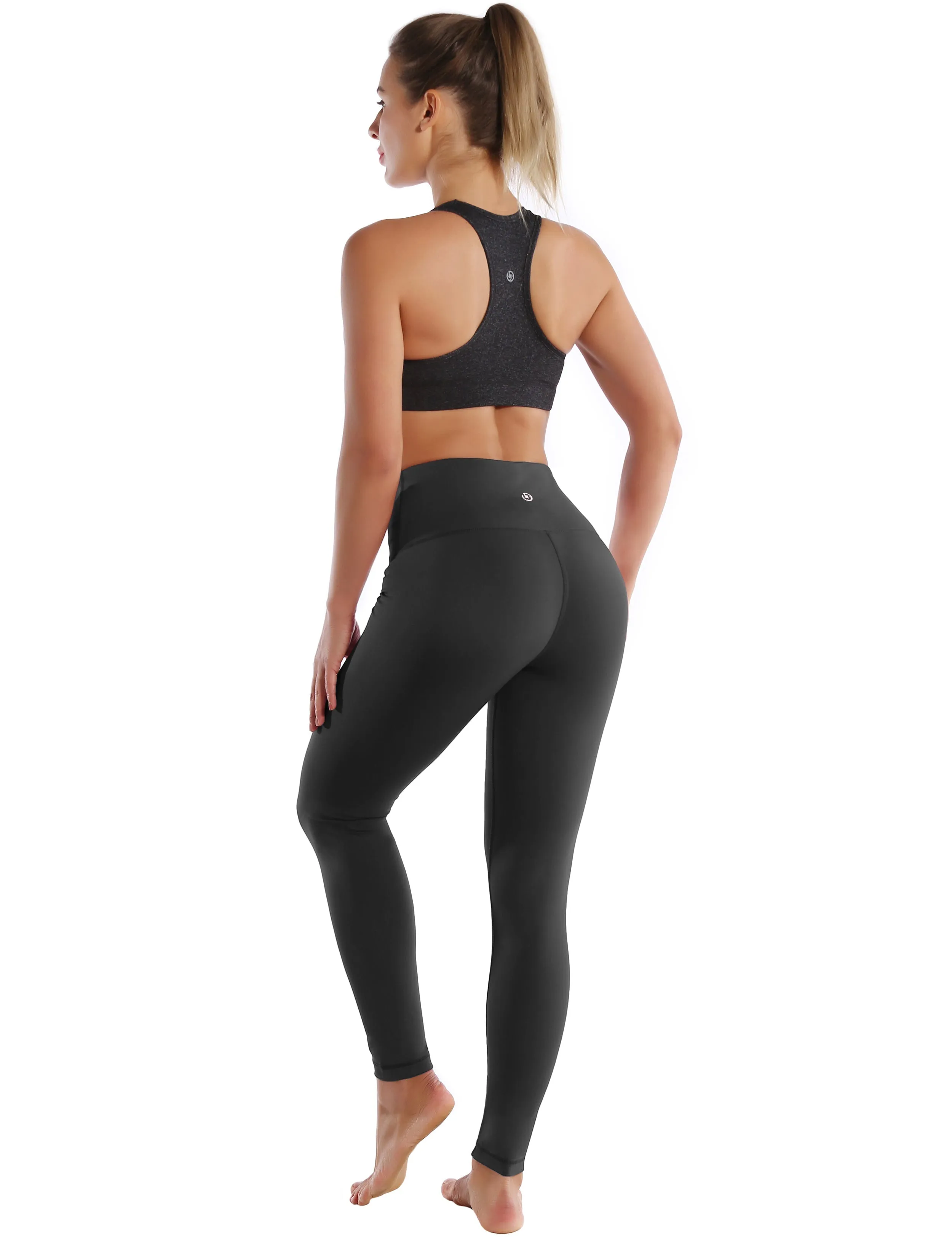 High Waist yogastudio Pants shadowcharcoal_yogastudio