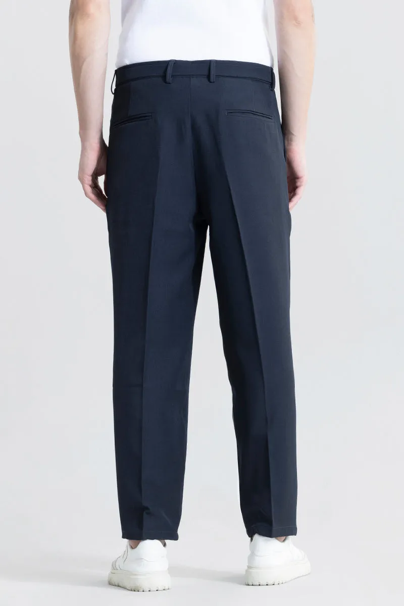 Hooked Navy Korean Pant