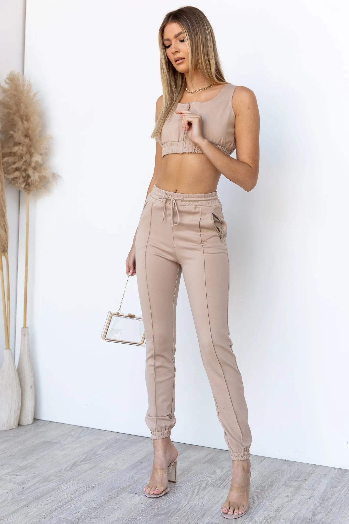 Isla Pants - Nude