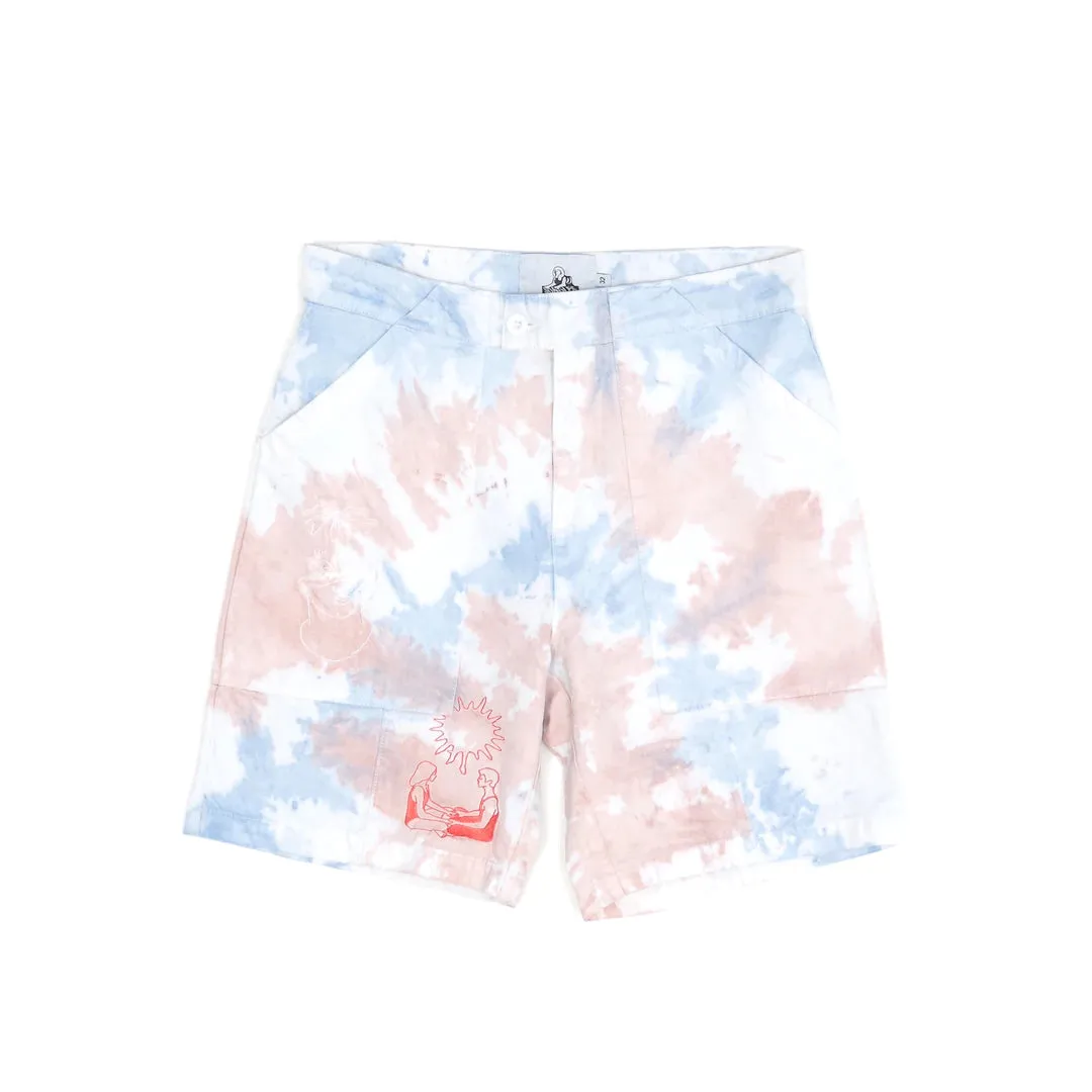 Jungles Growth Connection Change Minimal Tie Dye Short