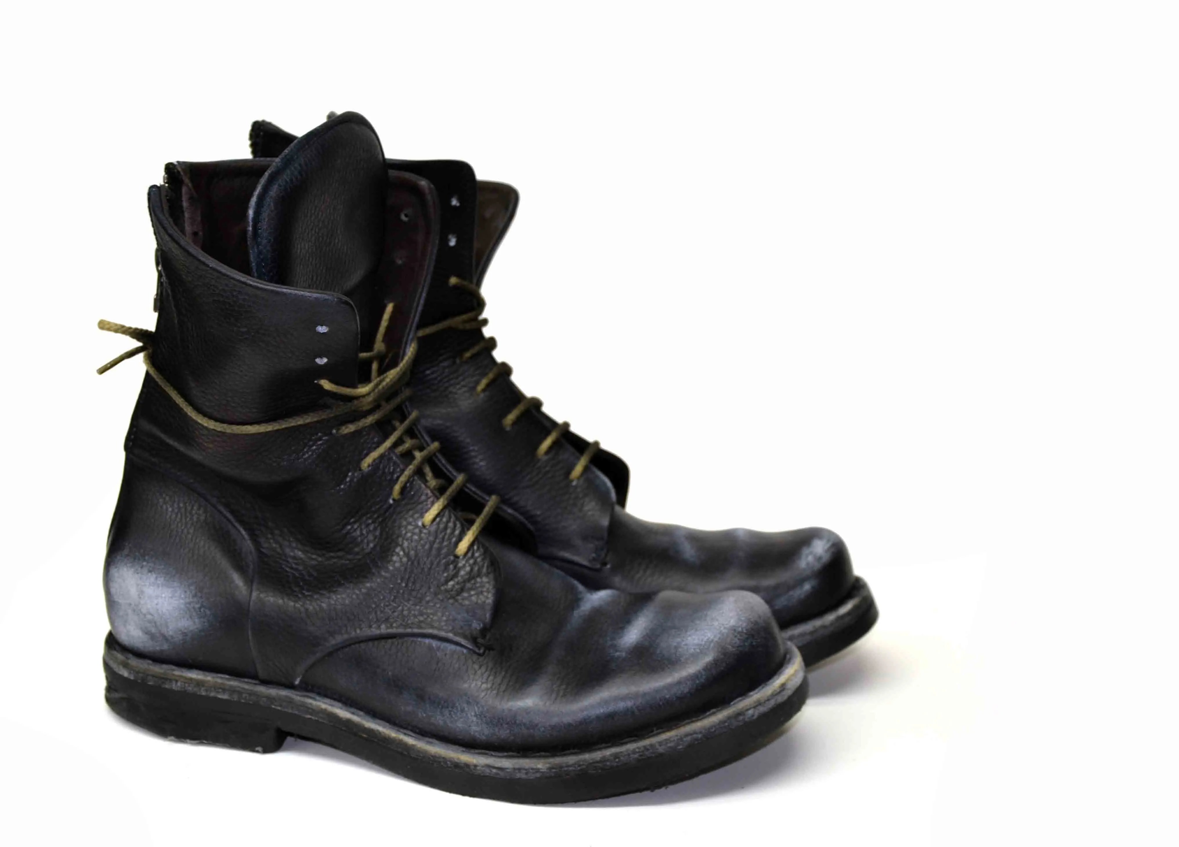 LAST PAIRS 40/41- DOBERMAN BLACK MILITARY HIGH BOOTS