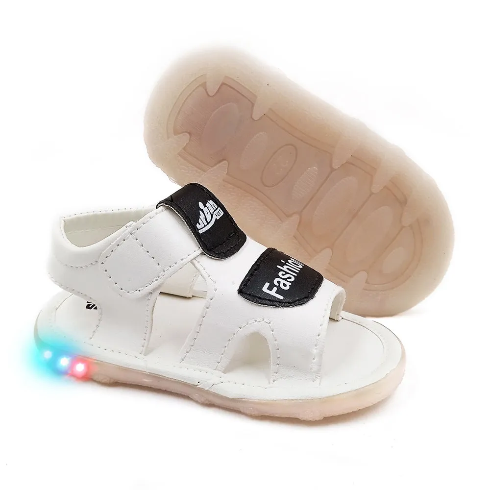 LED Floaters Sandals Combo | Black & White (Qnty 2)