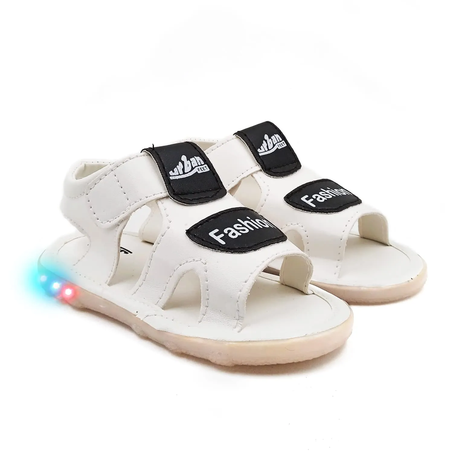 LED Floaters Sandals Combo | Black & White (Qnty 2)