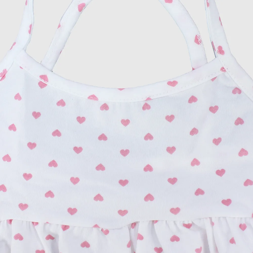 Little Hearts Sleeveless Dress