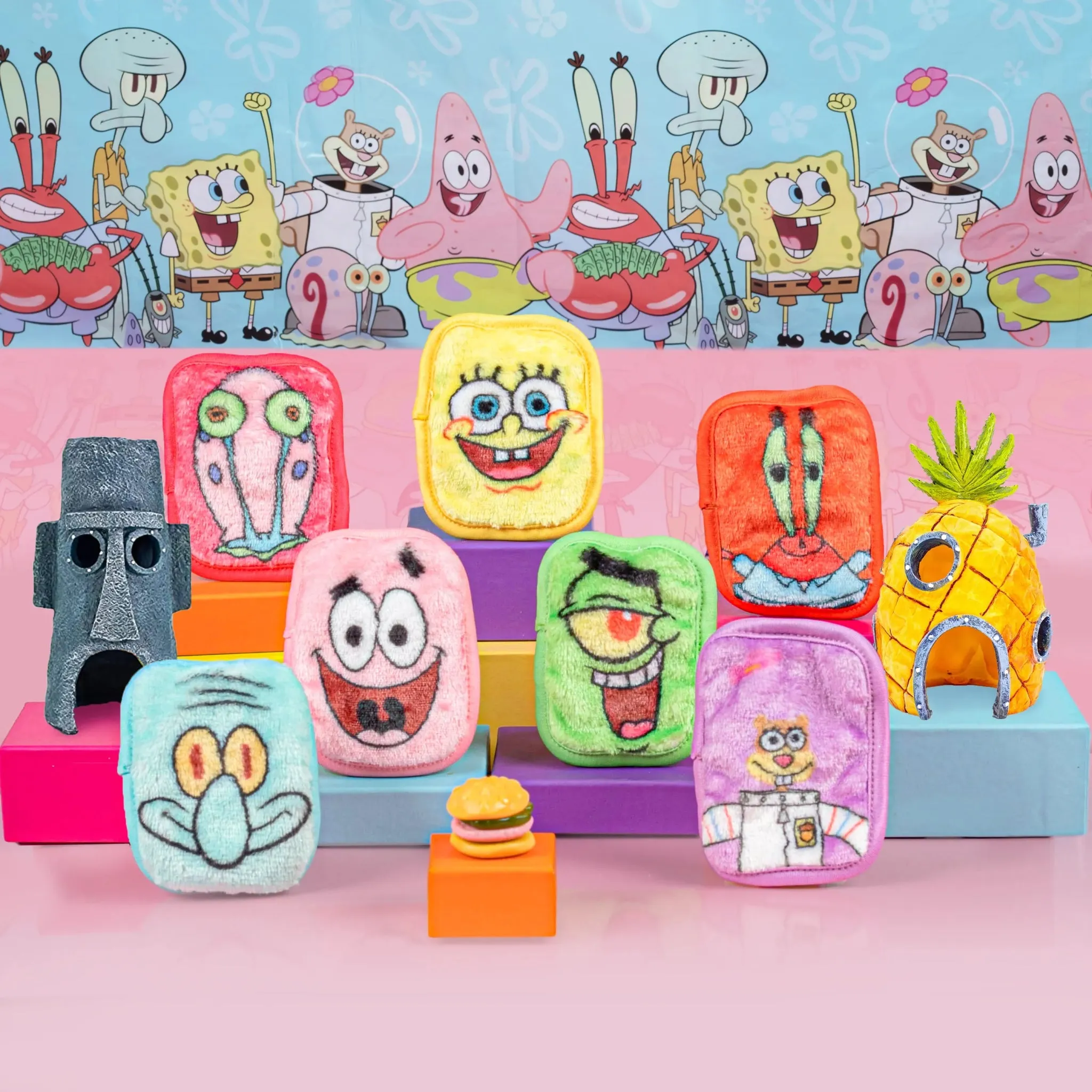 Makeup Eraser Sponge Bob 7-Day Set