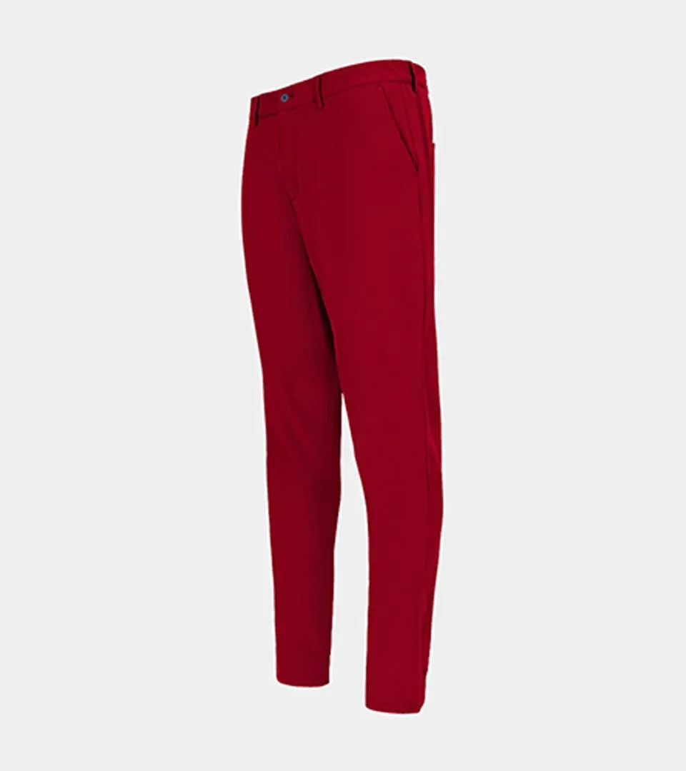 MEN'S GOLF JOGGERS - BURGUNDY