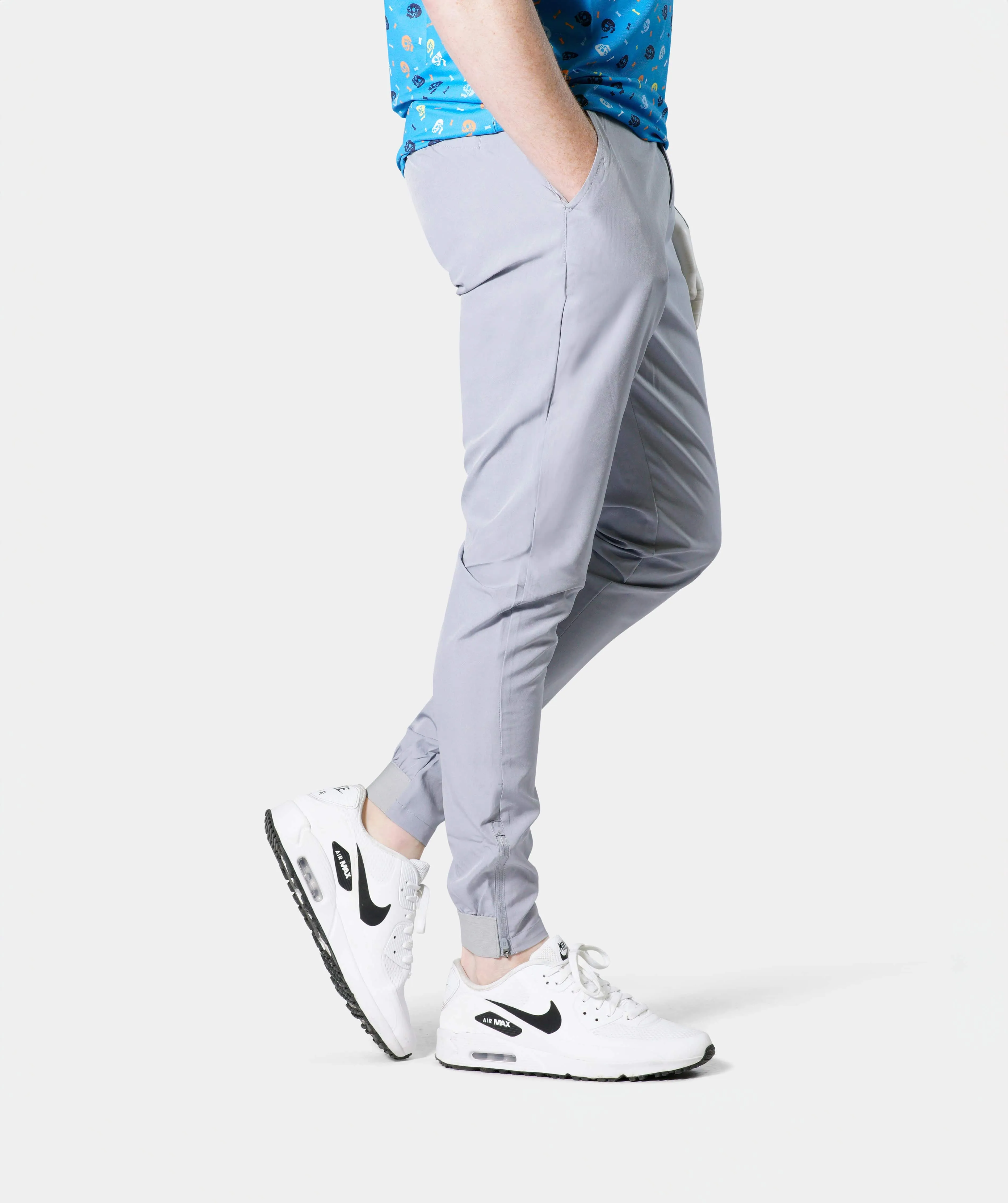 MEN'S GOLF JOGGERS - GREY