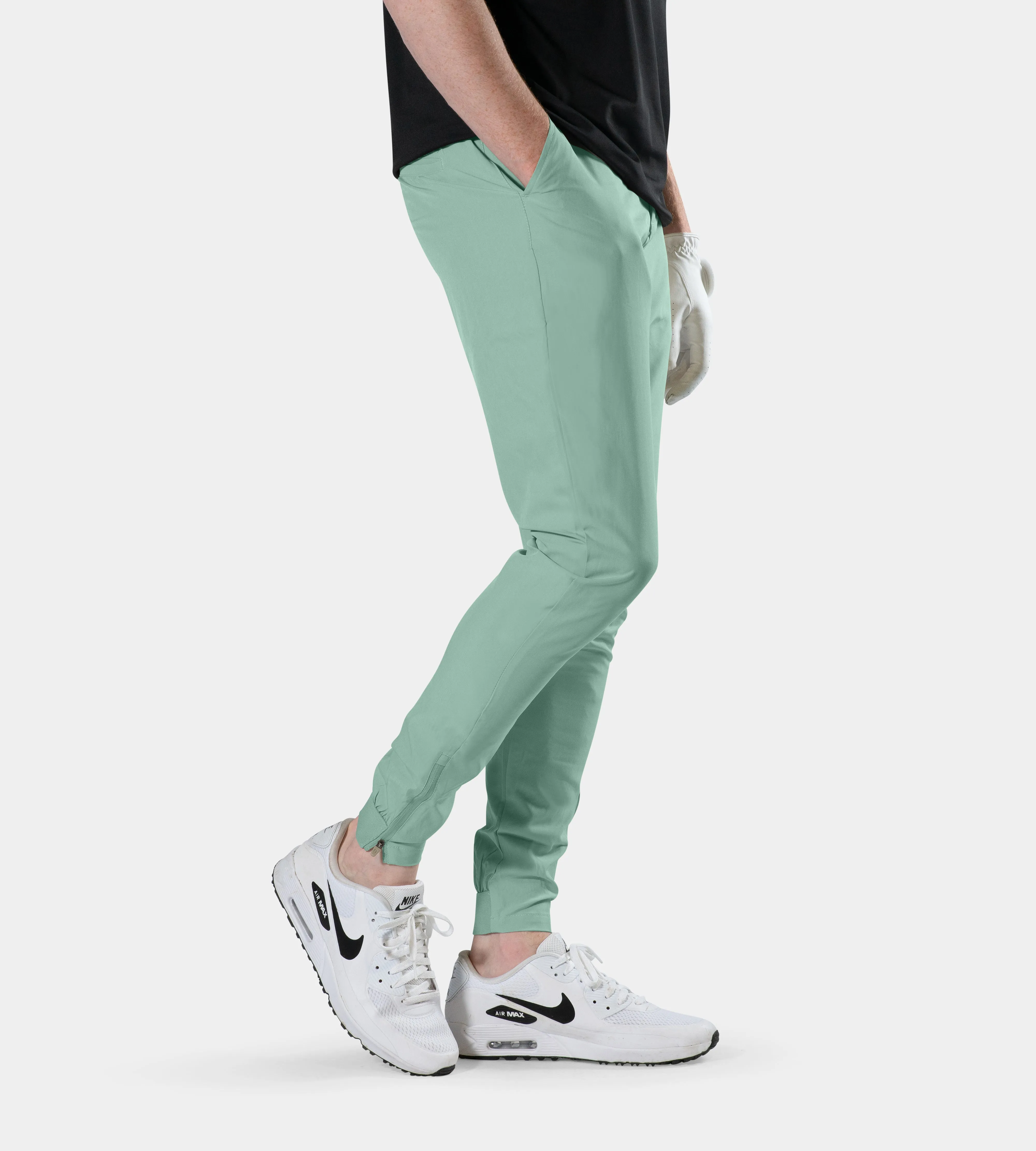 MEN'S GOLF JOGGERS - SAGE