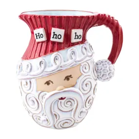 Mud Pie Santa Pitcher