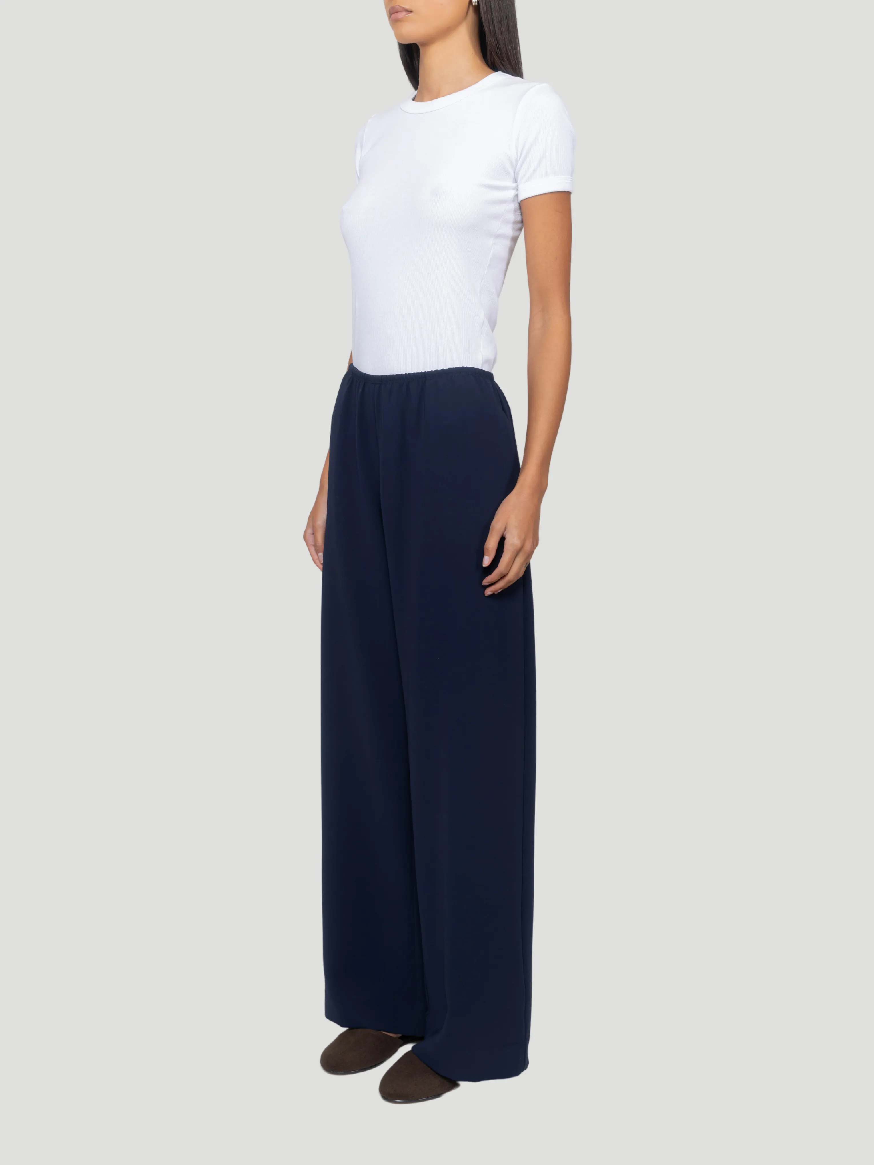 Navy Arielle Pocket Pant