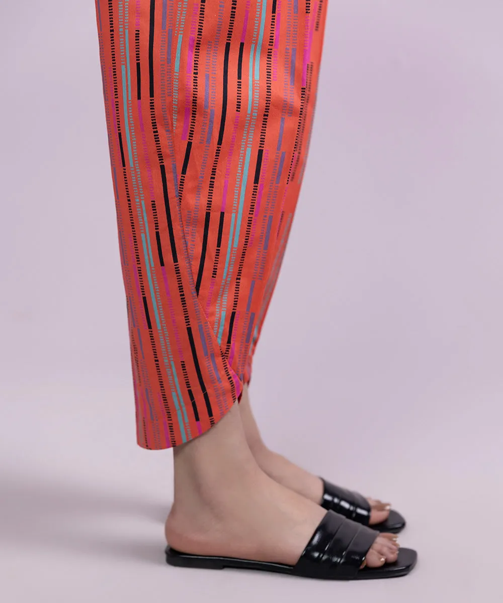 Printed Cambric Tulip Shalwar