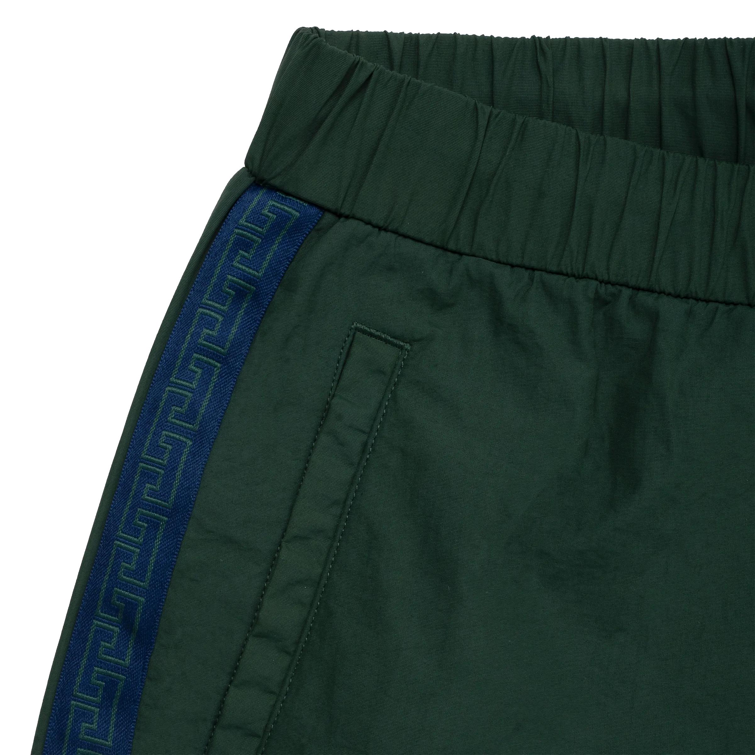 Sci-Fi Fantasy Woven Trim Shorts Teal