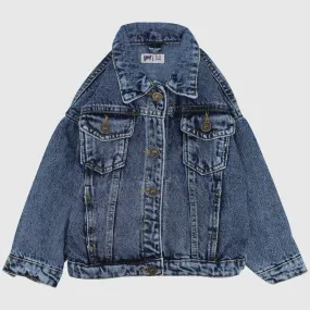 Unisex Navy Jean Jacket