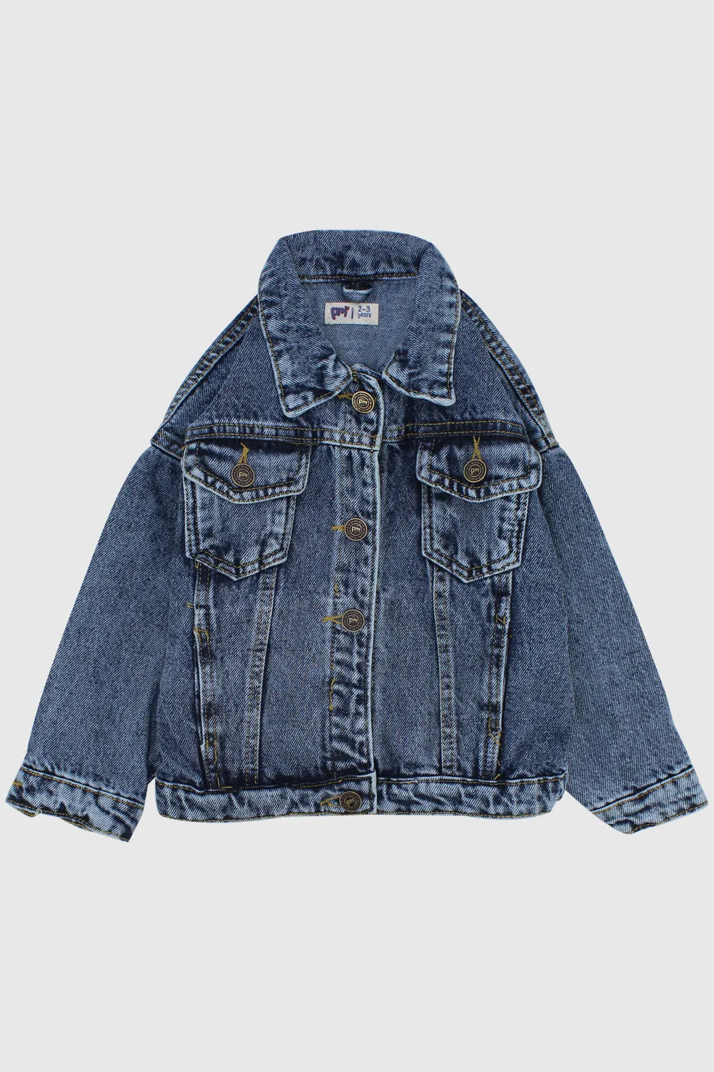 Unisex Navy Jean Jacket