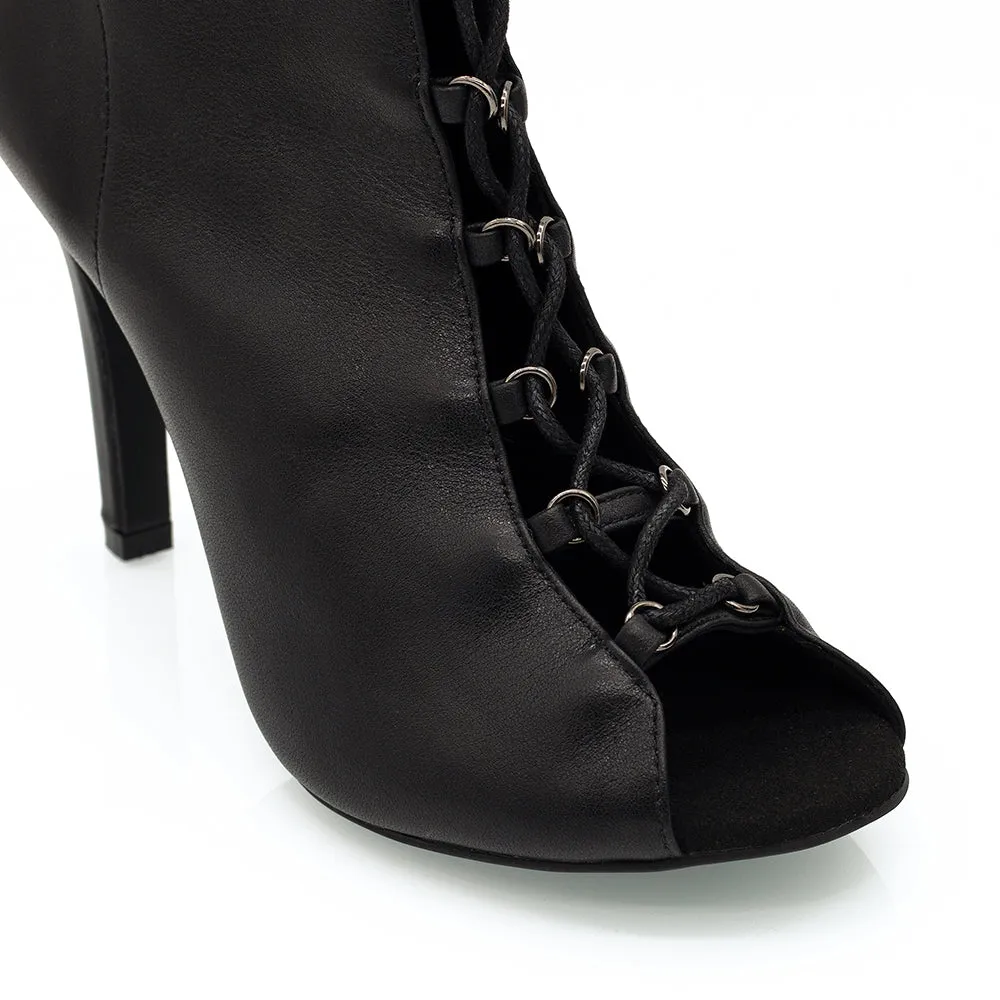 Vinyl 4-Inch Dance Heels by VAMP: Stylish and Durable