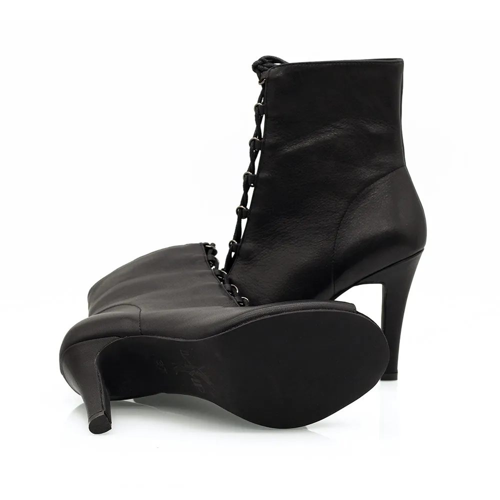 Vinyl 4-Inch Dance Heels by VAMP: Stylish and Durable