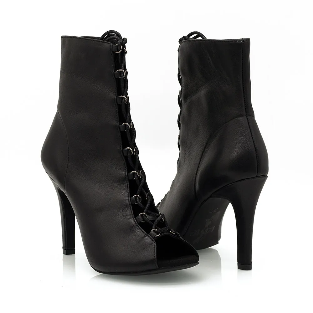 Vinyl 4-Inch Dance Heels by VAMP: Stylish and Durable