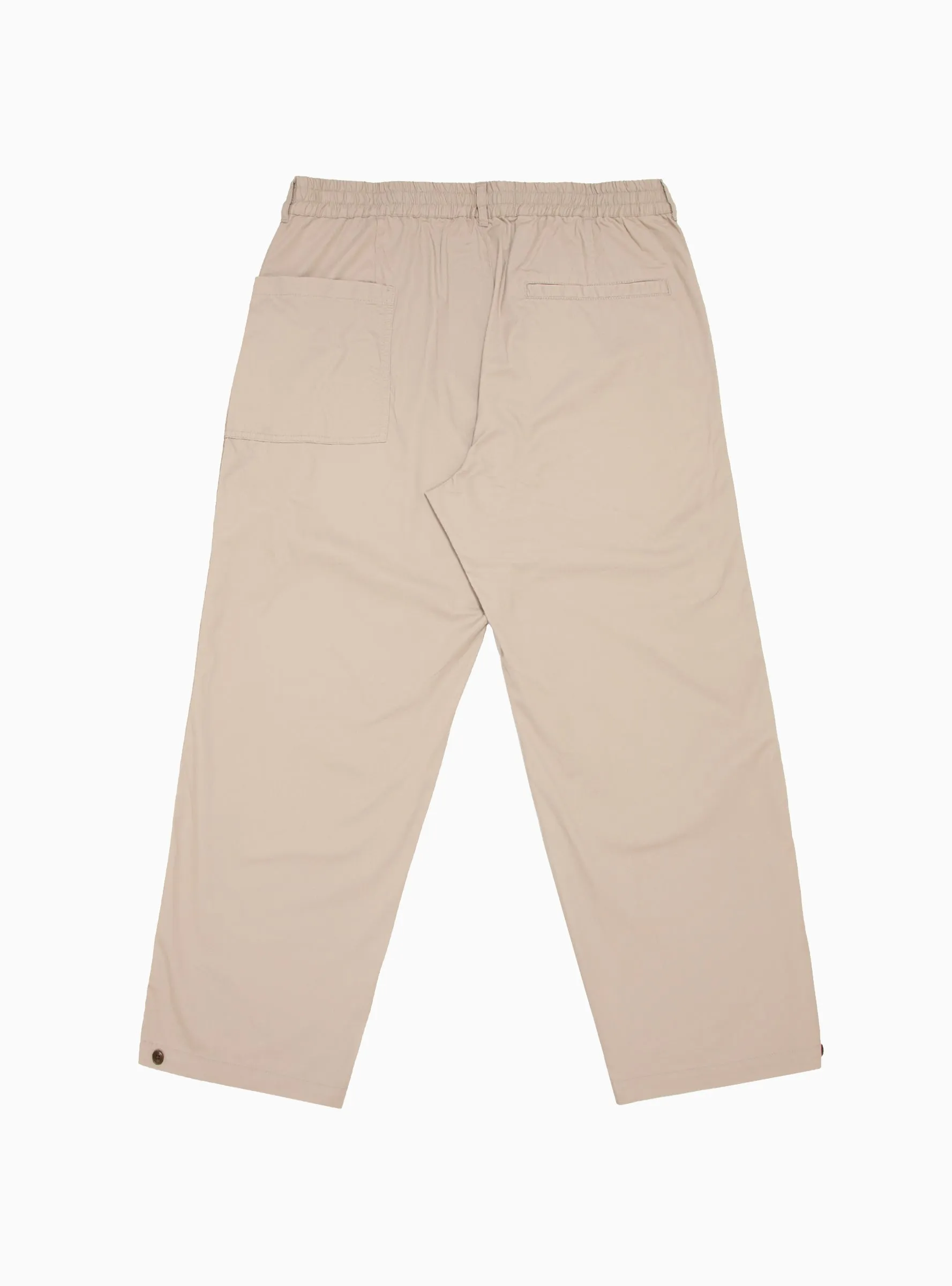 Wide Easy Pants Tan