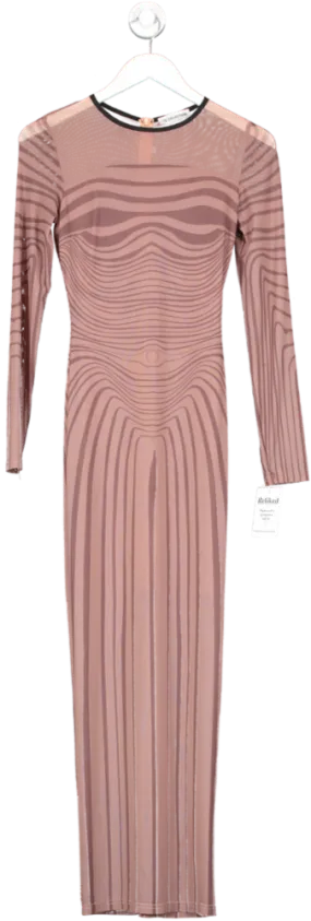 YG collection Pink Kim Mesh Dress UK 6